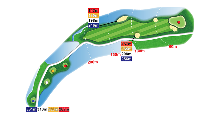 BEACH HILLS COURSE HOLE9